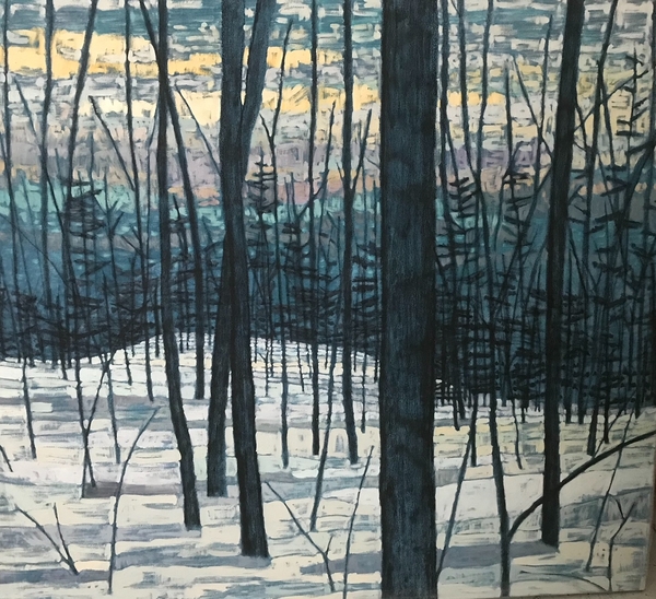 Event image  ACRYLIC PAINTING - WINTER LANDSCAPE